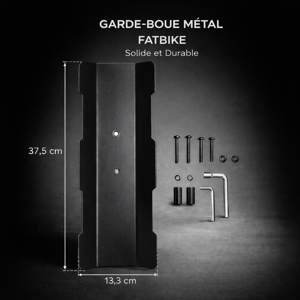 Garde-boue en Métal pour Fatbike Électrique (L)
