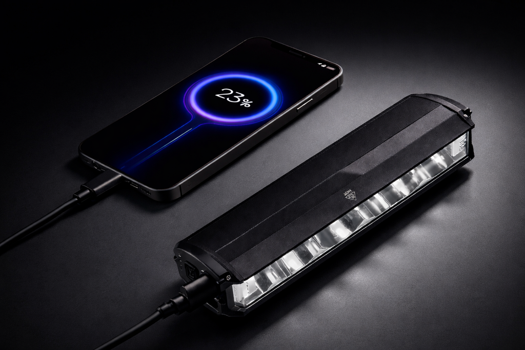 Light Bar LED Puissante pour Vélo & E-Bike