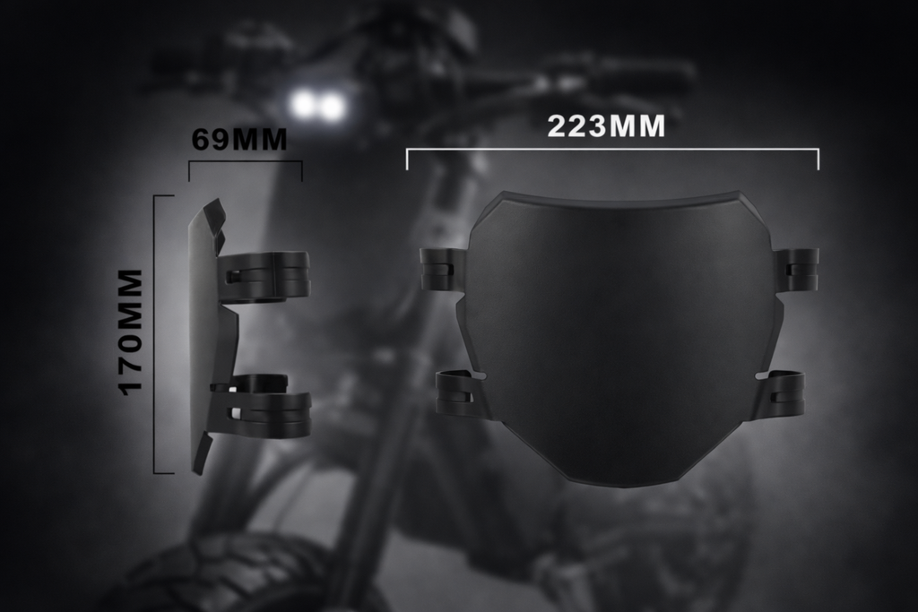 Front plate / Plaque Avant pour Vélo Électrique